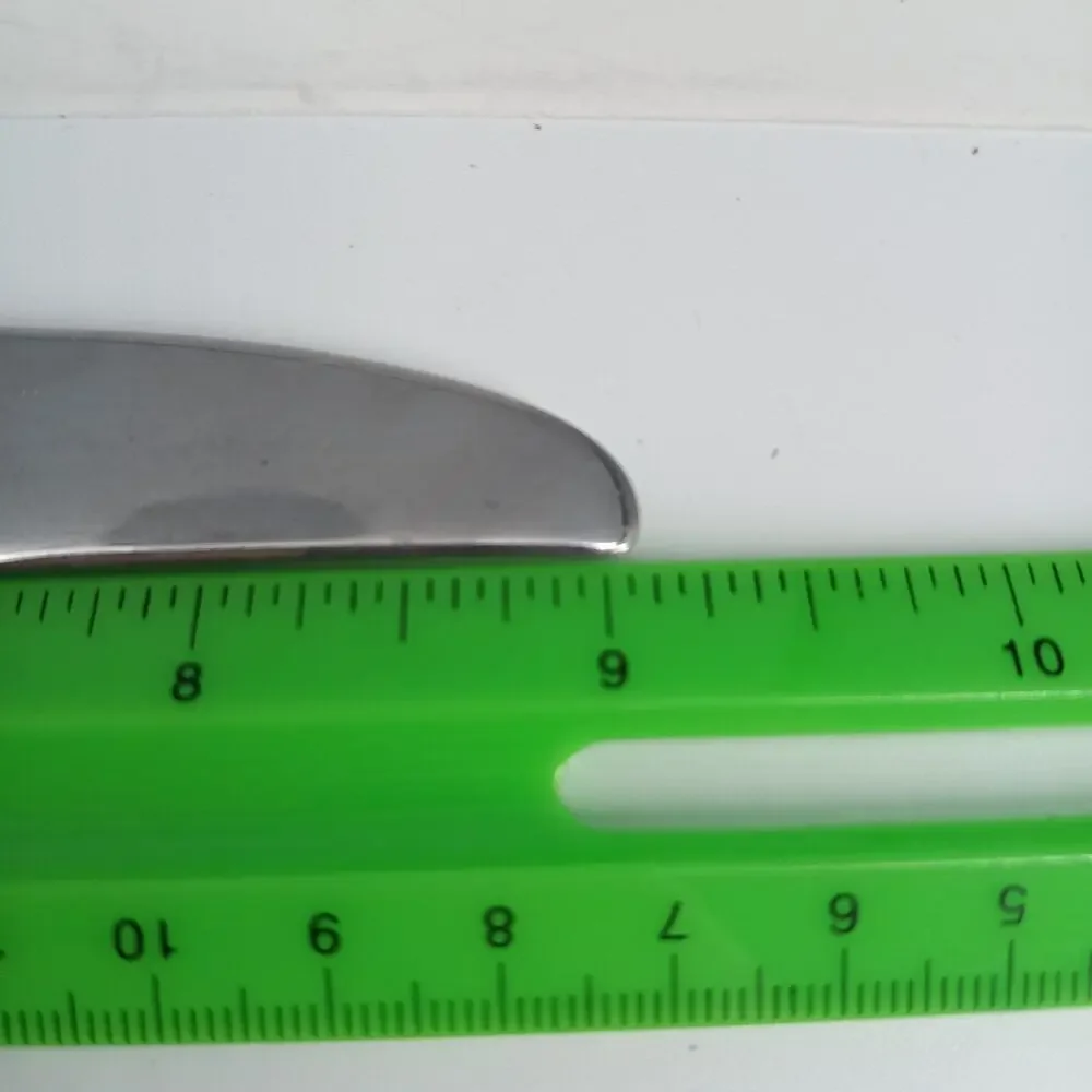 5X BK Oneida Bancroft Butter Knives Glossy Stainless Steel Flatware
